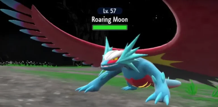 Where to Find Roaring Moon in Pokemon Scarlet: A Guide to Catching the Elusive Paradox Pokemon